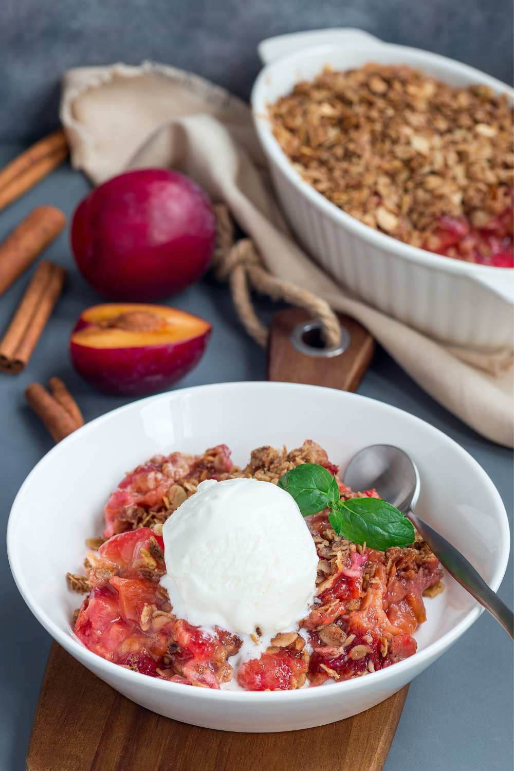 Ina Garten's Easy Plum Crisp: Rustic Dessert Perfection